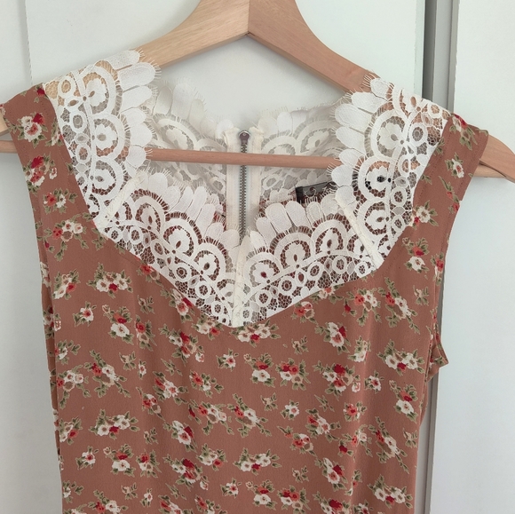 For Love and Lemons Gilly Girl Mini Dress Country Floral - Picture 10 of 10